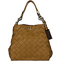 Jimmy Choo Lhola Woven Medium Beige Tote-style bag