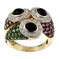 Encore by Le Vian 14k Yellow Gold Multi-gemstone Ring