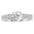 14k Gold 1 5/8ct TDW Diamond Eternity Engagement Ring (H, I1)