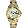 Seiko Men's 5 Automatic Gold Dial Goldtone Watch
