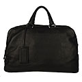 Prada Black Deer Skin Duffel Bag