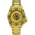Seiko Men's 5 Automatic Gold Dial Goldtone Watch