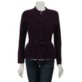 Anne Klein New York Women's Belted Cashmere Sweater