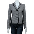 Jones New York Women's Melange Houndstooth Jacket