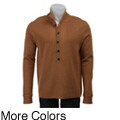 Tulliano Men's Extended Mock Wool Blend Sweater
