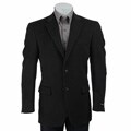 Claiborne Men's Charcoal Cashmere Blend Sportcoat