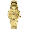 Seiko Men's 5 Automatic Goldtone Watch