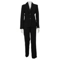Allyson Cara Women's Fully Lined 2-piece Pant Suit