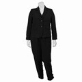 Allyson Cara Women's Plus Size 2-piece Fully Lined Pants Suit