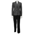 Allyson Cara Women's Tweed 2-piece Pant Suit