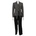 Allyson Cara Women's Fully Lined 2-piece Pant Suit