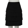 Larry Levine Women's Layered Skirt