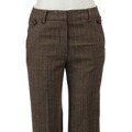 Larry Levine Women's 'Daisy' Herringbone Trousers