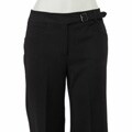 Larry Levine Women's Buckle Waist Pants