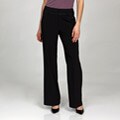 Larry Levine Women's Button Front Pants