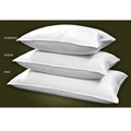 Solid White 760 Thread Count Goose Down Pillow