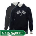 Los Angeles Pop Art 'Flags' Men's Hoodie