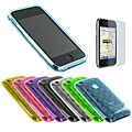 Circles Design TPU Crystal Skin Case for Apple iPhone 3GS/ 3G