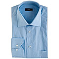 Pera Men's Blue Oxford Dress Shirt