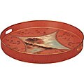 River's Sunrise Ottoman Tray