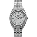Seiko Men's 5 Automatic White Dial Watch