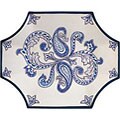 Hand-painted Blue Villa Plate