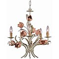 Wrought Iron 5-light Chandelier