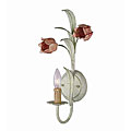 Sage and Rose Wall Sconce Light Fixture