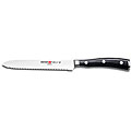 Wusthof Classic Ikon 5-inch Black Serrated Utility Knife
