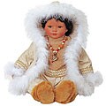 Tradition Collectible 20-inch 'Kanosak' Porcelain Doll
