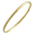 10k Yellow Gold 3.8-mm Polished Bangle