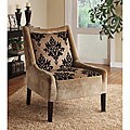 Mardi Gras Club Chair Brown Medallion 