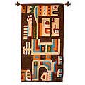 'Inca Cat' Wool Tapestry (Peru)