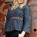 Cotton 'Midnight Dancer' Blouse (India)