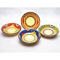Certified International 4-piece 'Texmex' Soup/ Pasta Bowl Set
