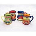 Certified International Texmex 16-ounce Mugs (Set of 4)