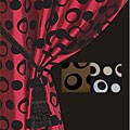 Jazz Grommet Curtain Panel (54 in. x 84 in.)