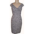 London Times Women's Printed Matte Jersey Dress