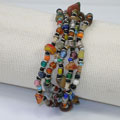 Beaded 'Colorful Opportunity' 5-strand Bracelet (Kenya)