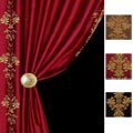 Emperor Lined Rod Pocket Curtain Panel (54 in. x 96 in.)