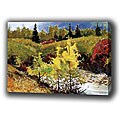 'Landscape Mountain Autumn' Giclee Print Canvas Art