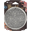 Blue Moon Beads Royal Boheme Flat Round Silver Pendant