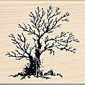 Inkadinkado 'Old Hawthorne' Wood-mounted Rubber Stamp