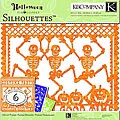 Tim Coffey Silhouettes 12x12 Diecut Halloween Paper (6 Sheets)