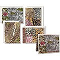 Modern Safari Flat Note/ Envelope Box Set (Set of 12)