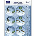 Bottle It Up Holiday Canning and Gift Label Kit for Wide Jars
