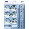Bottle It Up Holiday Canning and Gift Label Kit for Regular Jars