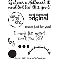 My Sentiments Exactly Clear Stamp Set