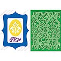 Cuttlebug Card Combo Dies Damask Frame