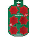 Wilton 6-cavity Mini Silicone Snowflakes Cake Mold